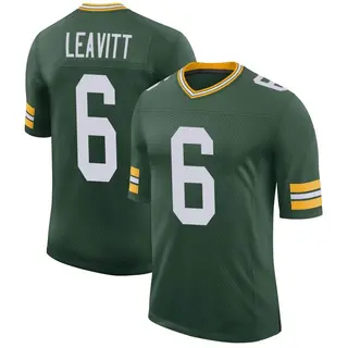 Green Bay Packers Youth Dallin Leavitt Limited Classic Jersey - Green