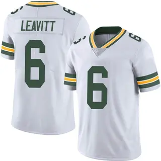 Green Bay Packers Youth Dallin Leavitt Limited Vapor Untouchable Jersey - White