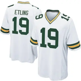 Green Bay Packers Youth Danny Etling Game Jersey - White