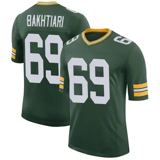 Green Bay Packers Youth David Bakhtiari Limited Classic Jersey - Green