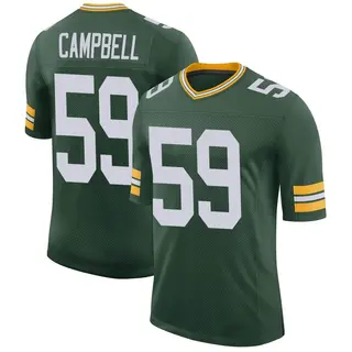 Green Bay Packers Youth De'Vondre Campbell Limited Classic Jersey - Green