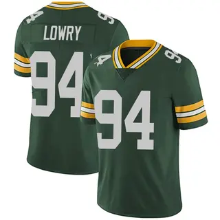 Green Bay Packers Youth Dean Lowry Limited Team Color Vapor Untouchable Jersey - Green