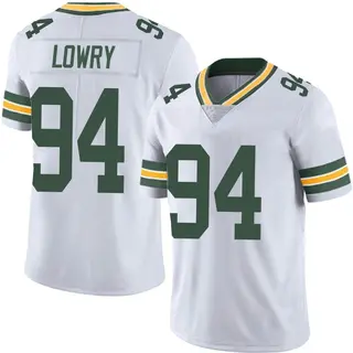 Green Bay Packers Youth Dean Lowry Limited Vapor Untouchable Jersey - White