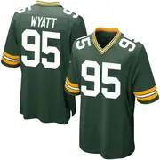 Green Bay Packers Youth Devonte Wyatt Game Team Color Jersey - Green