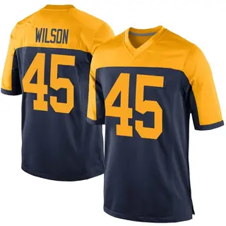 Green Bay Packers Youth Eric Wilson Game Alternate Jersey - Navy