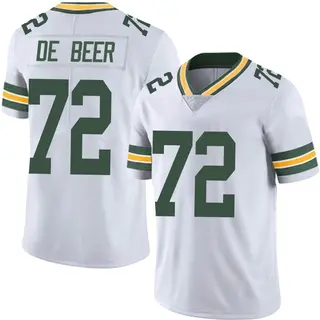 Green Bay Packers Youth Gerhard de Beer Limited Vapor Untouchable Jersey - White