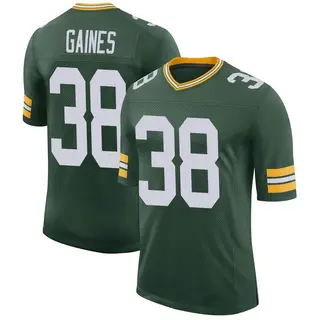 Green Bay Packers Youth Innis Gaines Limited Classic Jersey - Green