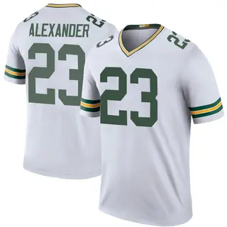 Green Bay Packers Youth Jaire Alexander Legend Color Rush Jersey - White