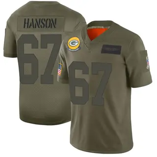 Green Bay Packers Youth Jake Hanson Limited 2019 Salute to Service Jersey - Camo