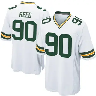 Green Bay Packers Youth Jarran Reed Game Jersey - White