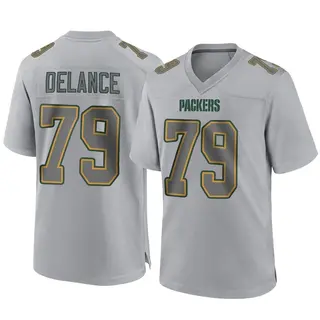 Green Bay Packers Youth Jean Delance Game Atmosphere Fashion Jersey - Gray