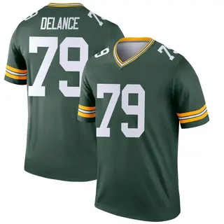 Green Bay Packers Youth Jean Delance Legend Jersey - Green