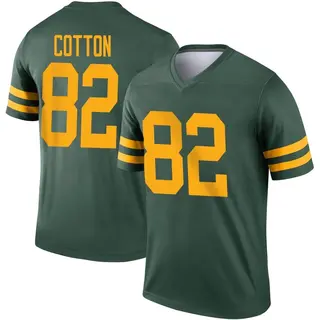 Green Bay Packers Youth Jeff Cotton Legend Alternate Jersey - Green