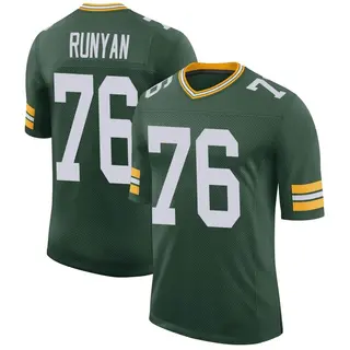 Green Bay Packers Youth Jon Runyan Limited Classic Jersey - Green