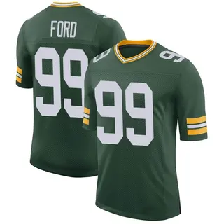 Green Bay Packers Youth Jonathan Ford Limited Classic Jersey - Green
