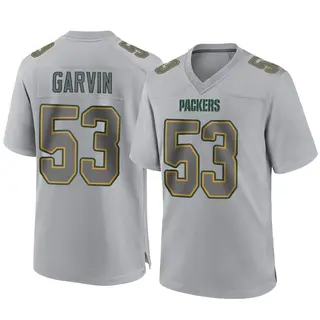 Green Bay Packers Youth Jonathan Garvin Game Atmosphere Fashion Jersey - Gray