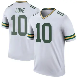 Green Bay Packers Youth Jordan Love Legend Color Rush Jersey - White