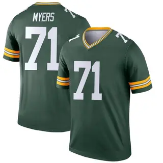 Green Bay Packers Youth Josh Myers Legend Jersey - Green