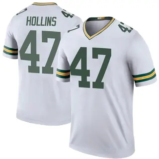 Green Bay Packers Youth Justin Hollins Legend Color Rush Jersey - White