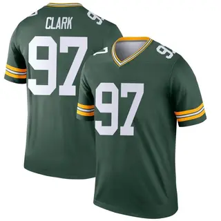 Green Bay Packers Youth Kenny Clark Legend Jersey - Green