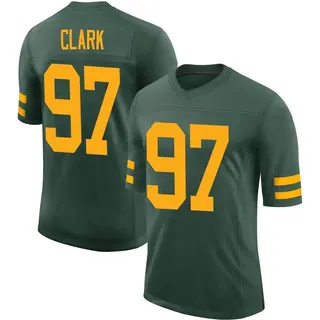 Green Bay Packers Youth Kenny Clark Limited Alternate Vapor Jersey - Green