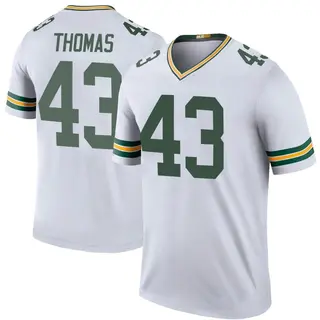 Green Bay Packers Youth Kiondre Thomas Legend Color Rush Jersey - White