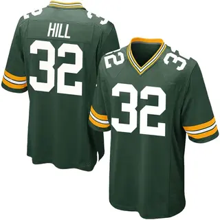 Green Bay Packers Youth Kylin Hill Game Team Color Jersey - Green