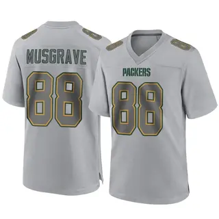 Green Bay Packers Youth Luke Musgrave Game Atmosphere Fashion Jersey - Gray