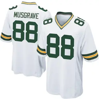 Green Bay Packers Youth Luke Musgrave Game Jersey - White