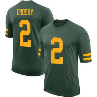 Green Bay Packers Youth Mason Crosby Limited Alternate Vapor Jersey - Green