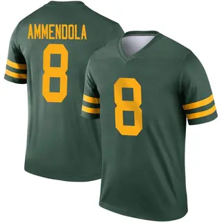 Green Bay Packers Youth Matt Ammendola Legend Alternate Jersey - Green