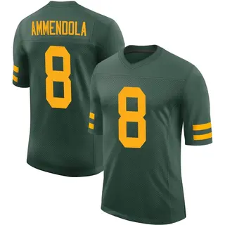 Green Bay Packers Youth Matt Ammendola Limited Alternate Vapor Jersey - Green