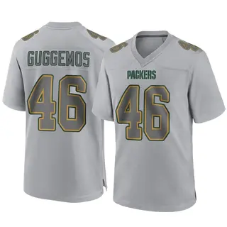 Green Bay Packers Youth Nick Guggemos Game Atmosphere Fashion Jersey - Gray