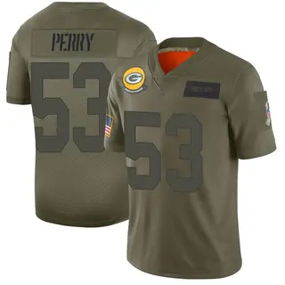 Green Bay Packers Youth Nick Perry Limited 2019 Salute to Service Jersey - Camo