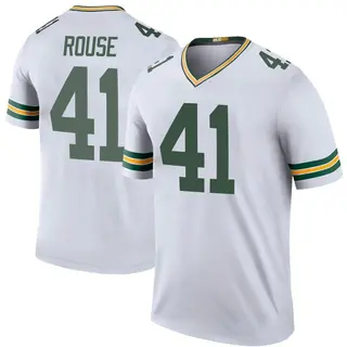 Green Bay Packers Youth Nydair Rouse Legend Color Rush Jersey - White