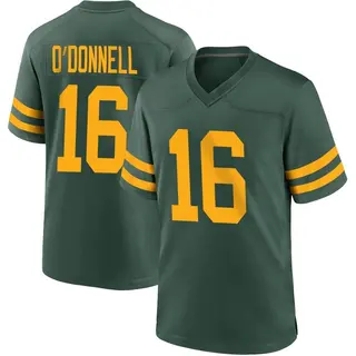 Green Bay Packers Youth Pat O'Donnell Game Alternate Jersey - Green