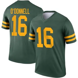 Green Bay Packers Youth Pat O'Donnell Legend Alternate Jersey - Green