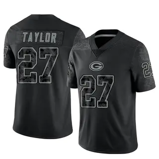 Green Bay Packers Youth Patrick Taylor Limited Reflective Jersey - Black