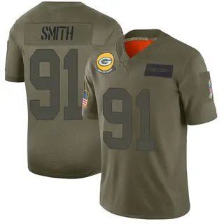 Green Bay Packers Youth Preston Smith Limited 2019 Salute to Service Jersey - Camo
