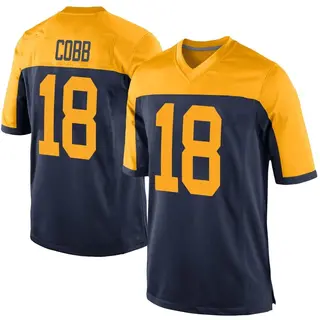 Green Bay Packers Youth Randall Cobb Game Alternate Jersey - Navy