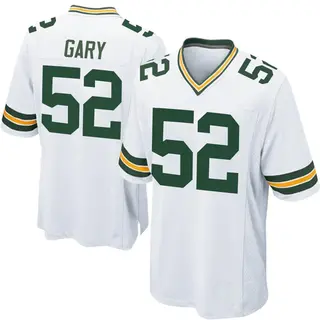 Green Bay Packers Youth Rashan Gary Game Jersey - White
