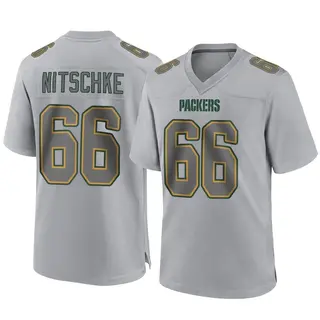 Green Bay Packers Youth Ray Nitschke Game Atmosphere Fashion Jersey - Gray