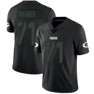 Green Bay Packers Youth Rick Wagner Limited Jersey - Black Impact
