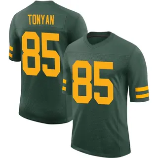 Green Bay Packers Youth Robert Tonyan Limited Alternate Vapor Jersey - Green