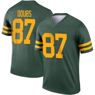 Green Bay Packers Youth Romeo Doubs Legend Alternate Jersey - Green