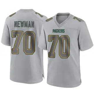 Green Bay Packers Youth Royce Newman Game Atmosphere Fashion Jersey - Gray