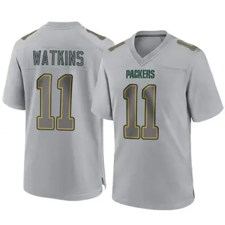 Green Bay Packers Youth Sammy Watkins Game Atmosphere Fashion Jersey - Gray
