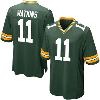 Green Bay Packers Youth Sammy Watkins Game Team Color Jersey - Green