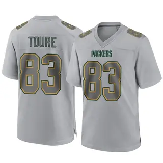 Green Bay Packers Youth Samori Toure Game Atmosphere Fashion Jersey - Gray