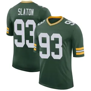 Green Bay Packers Youth T.J. Slaton Limited Classic Jersey - Green